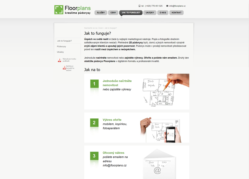 Web floorplans.cz